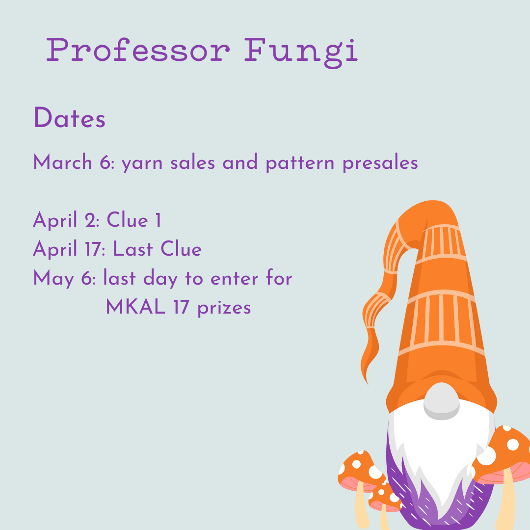 Professor Fungi Gnome MKAL 17 Mini Set